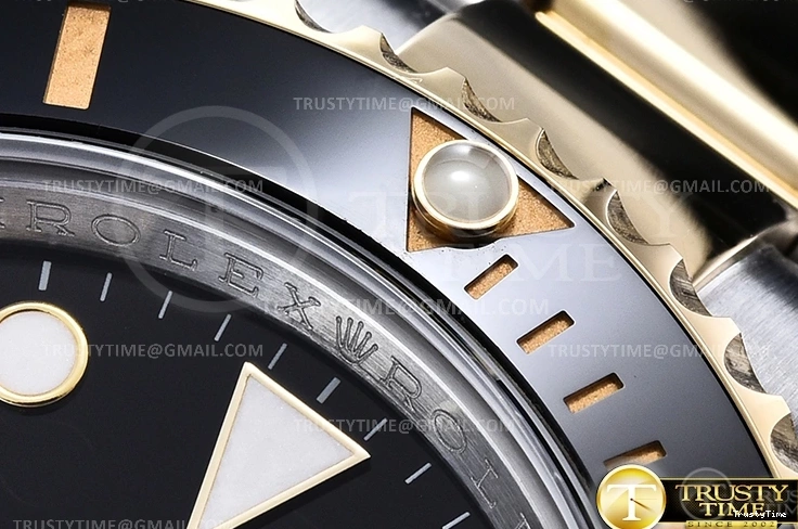 0109 Submariner 116613LN 904L YG SS Black ARF V3 SH Breathable 1086